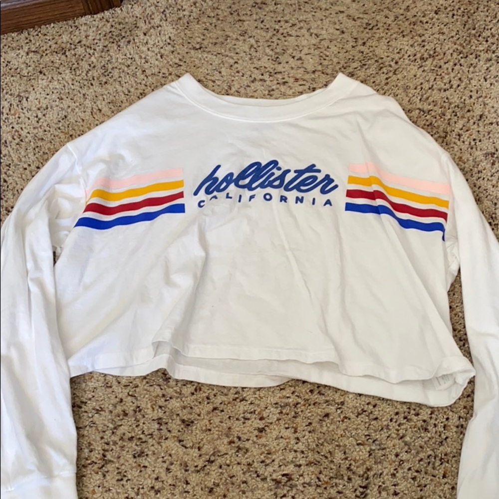 Hollister crop long sleeve